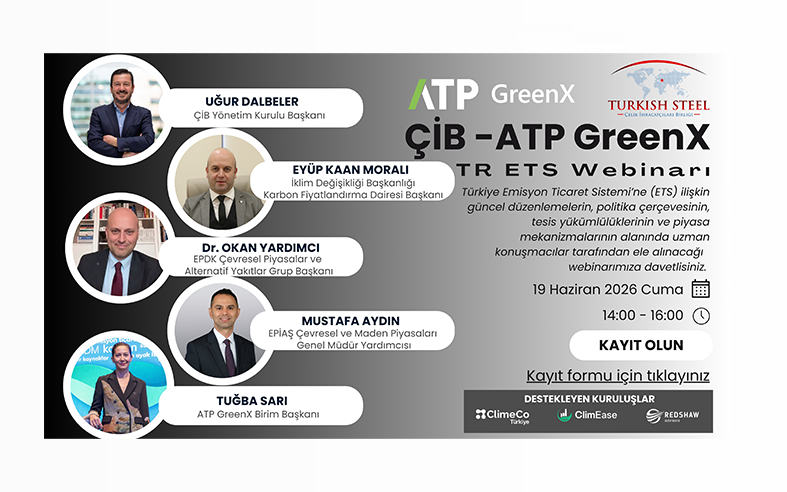 ÇİB -ATP GreenX Online Türkiye Emisyon Ticaret Sistemi Webinarı